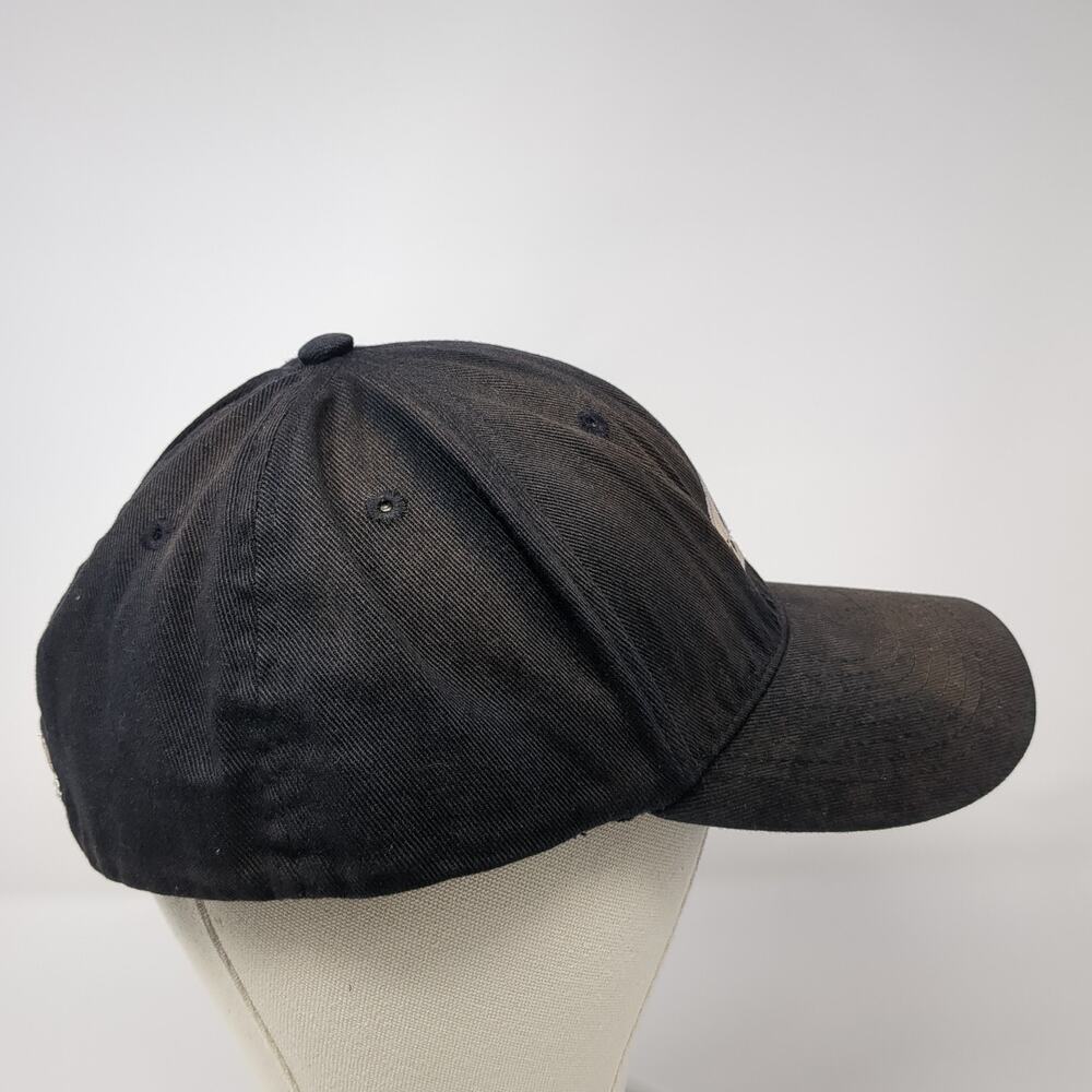 Hi Hawaii Fitted Baseball Hat Black One Size Embroidered Quiksilver View 5